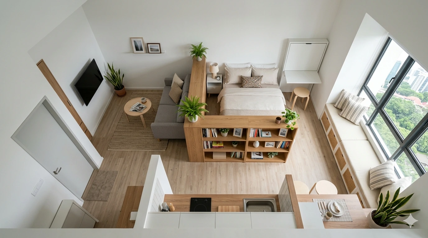 Small Condo Interior Design Ideas: Maximising Space in Malaysian Homes - Outbox Design interior design blog